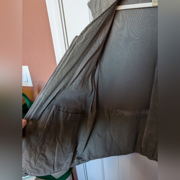 Vintage L.L.Bean Ranger/Fishing Vest Men's Large Khaki - Picture 6 of 7